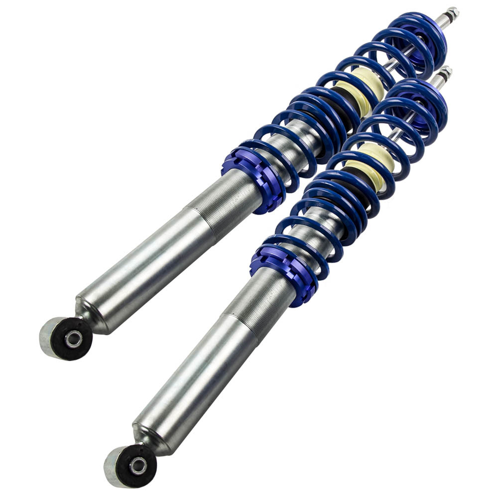 Compatible for Vw Golf MK2 MK3 Jetta Adjustable Suspension Coilovers Front Rear Lowering Kit