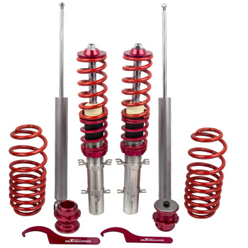 Kit molla completo sospensione coilover compatibile per VW Volkswagen Golf Mk4 A4  Lowering Kit