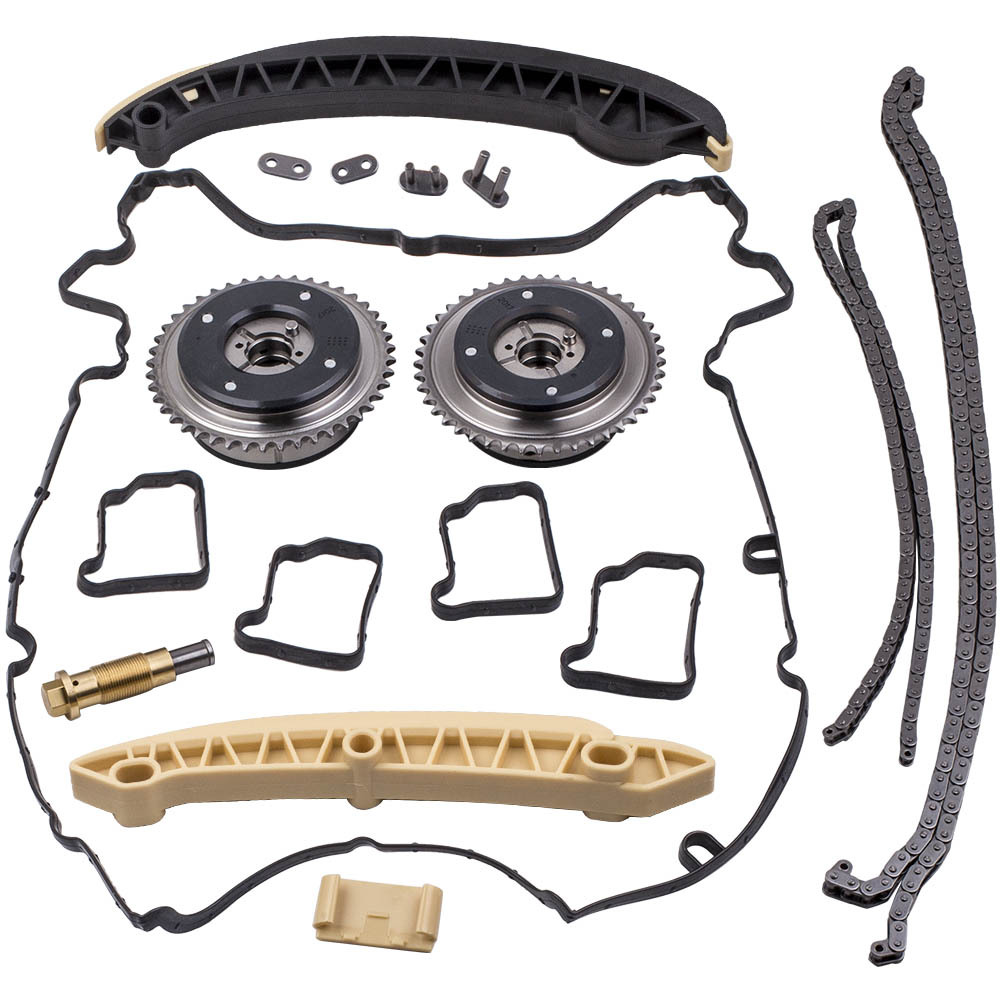 Camshaft Adjuster Timing Chain Kit compatible for Mercedes M271 C-Class W203 W204 CLK-CLASS