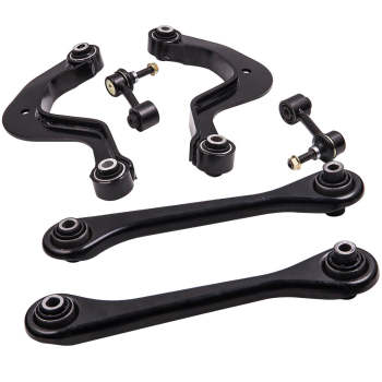 Rear Left Right Wishbone Control Arm Set compatible for Seat Toledo III (5P2) Bj. 2004-2009 suspension arms