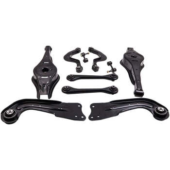 Rear Left Right Wishbone Control Arm Set compatible for Seat Toledo III (5P2) Bj. 2004-2009 suspension arms