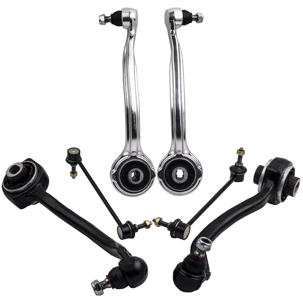 Bras de suspension complet jeu 6 pièces avant compatible pour Mercedes Classe C w203 s203