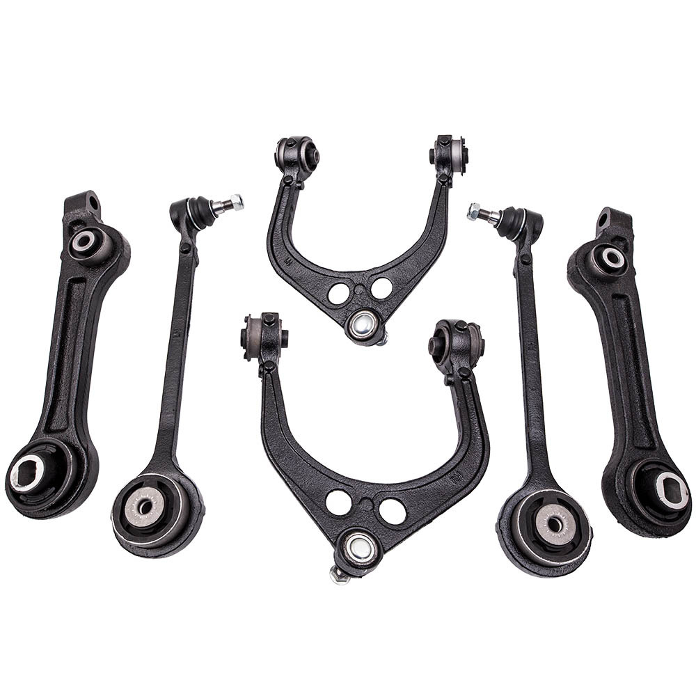 Compatible for Chrysler 300 ADI 6 Piece Control Arm Kit Uppers w/ Lower Forward and Rearward suspension arms