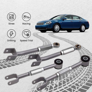 Compatible for Nissan 350Z 2003 Adjustable Rear Camber/Control Arm + Toe Traction Alignment suspension arms