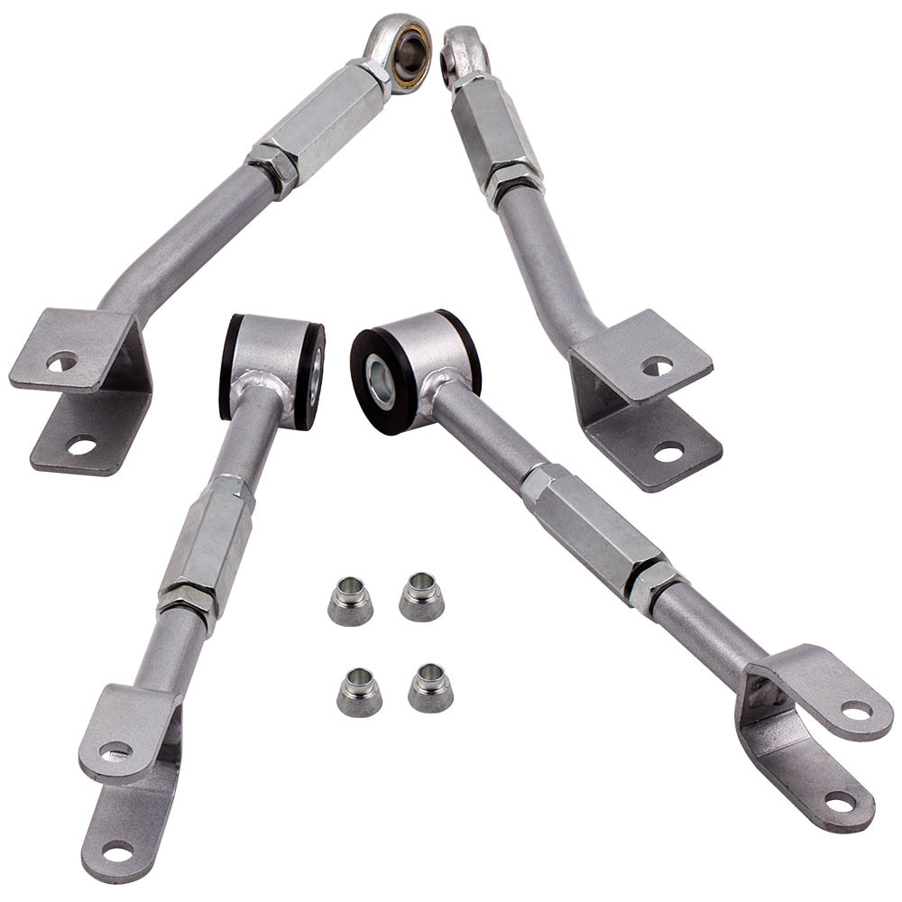 Compatible for Nissan 350Z 2003 Adjustable Rear Camber/Control Arm + Toe Traction Alignment suspension arms