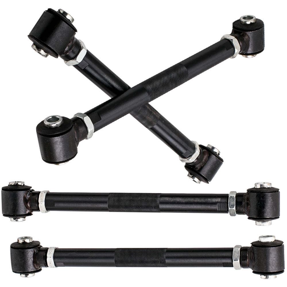 4 Pcs Rear Control Arms compatible for Acura Tsx 2004-2008 Camber Toe Suspension Kits