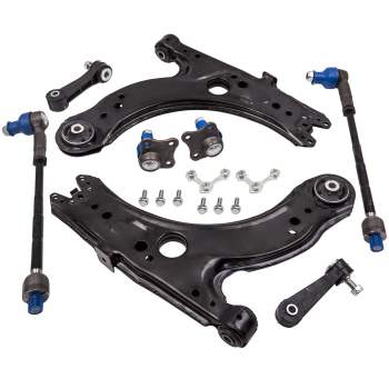 Compatible for VW New Beetle Front Lower Suspension Wishbone Arms Kit 1J0407151B 1J0407151C suspension arms