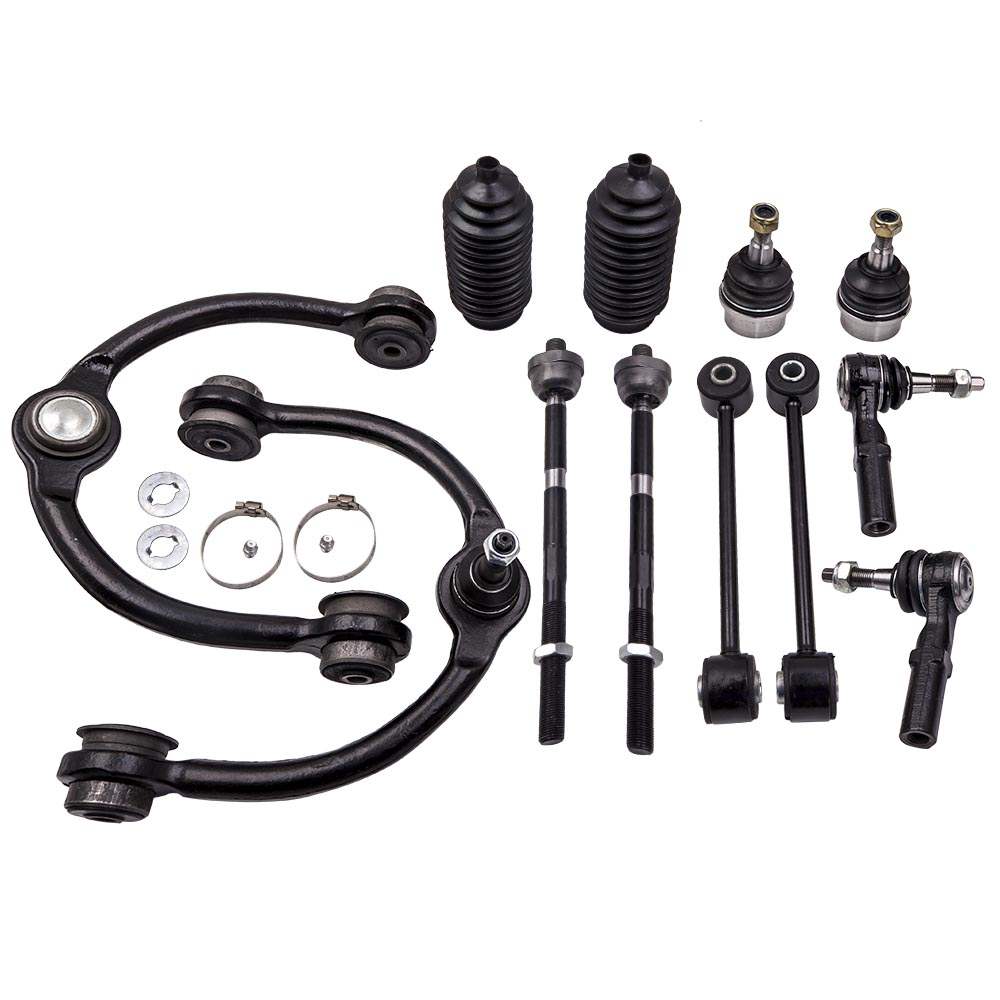 Compatible for Jeep Commander 2006 2010 12pcs Front Upper Control