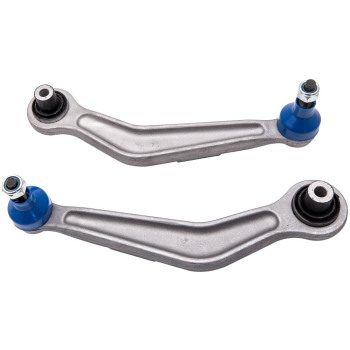 Compatible for BMW E39 Front Wishbone Control Arm Kit + 2 Tie Rods + 2 Stabilizers suspension arms