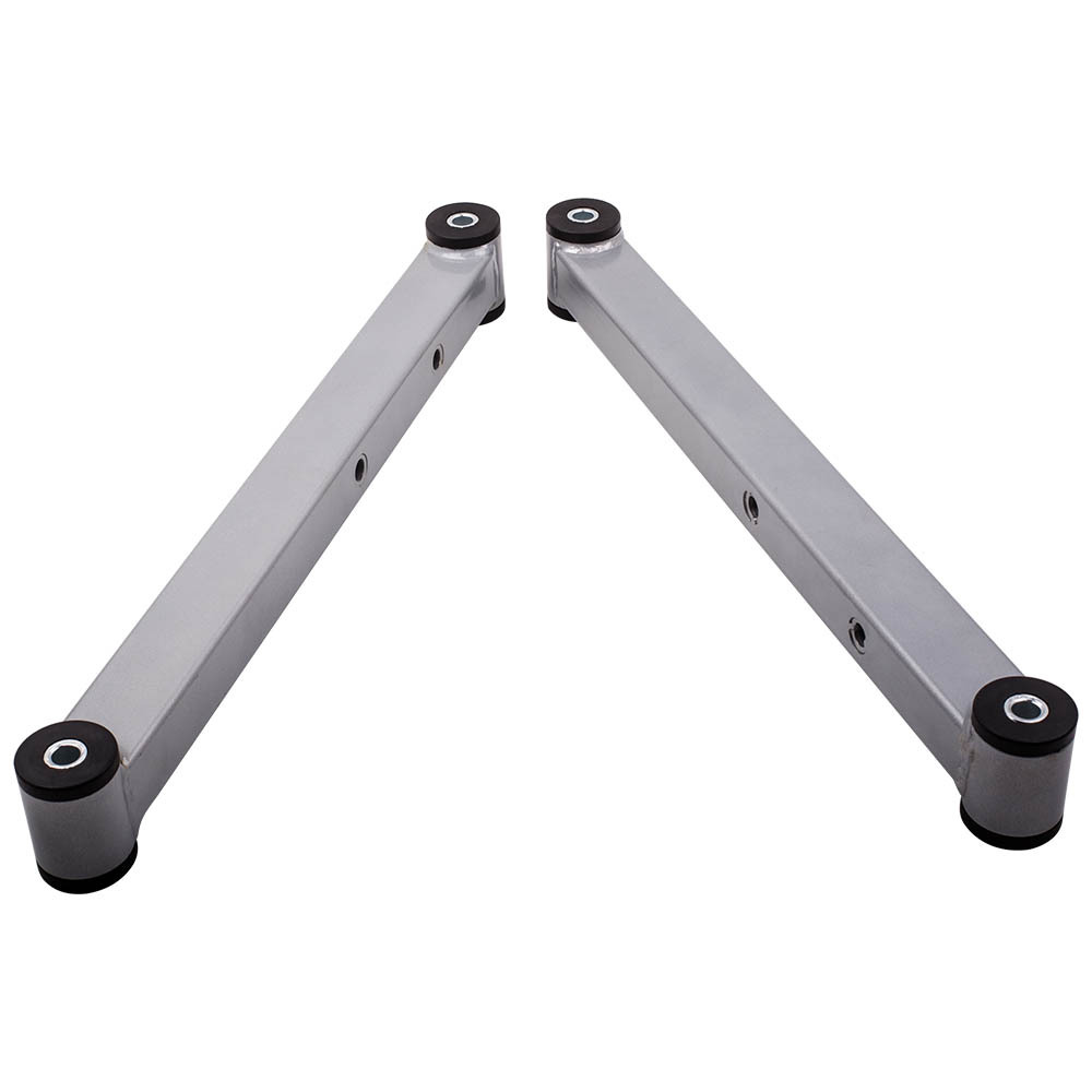 Pair Rear Lower Control Arms with Bushings compatible for Impala B-Body 1971-1976 suspension arms
