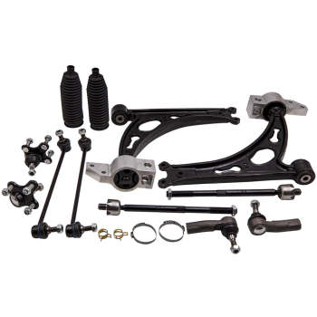front lower suspension wishbone track control arms set compatible for vw passat 3c5 3c2 b6 suspension arms