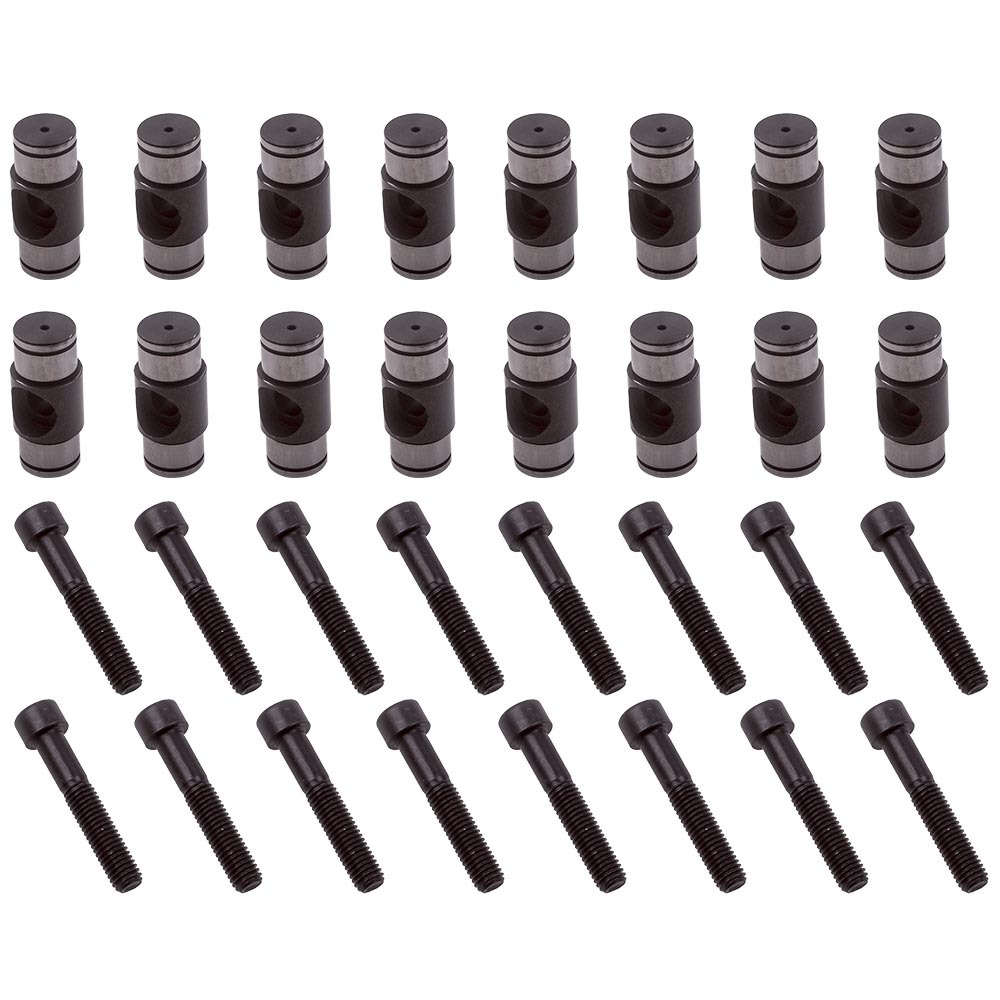 Kit de muñón del brazo oscilante del motor con / Clips grandes compatible para Cadillac 4.8L 5.3L 5.7L 6.0L 6.2L