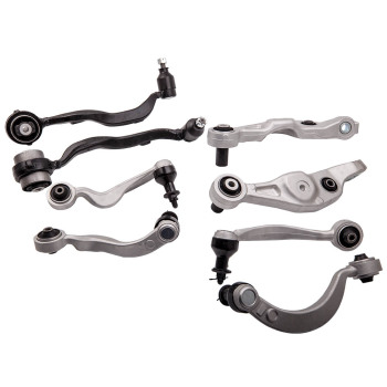 8 Pcs Front Upper Driver and Passenger compatible for Lexus LS460Â RWD ModelsÂ 2007 2008