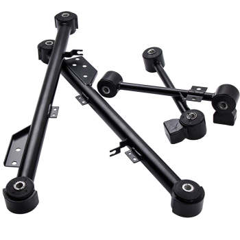 Trailing Control Arm Rear Upper and Lower Kit Set of 4 compatible for Nissan Pathfinder QX4 suspension arms