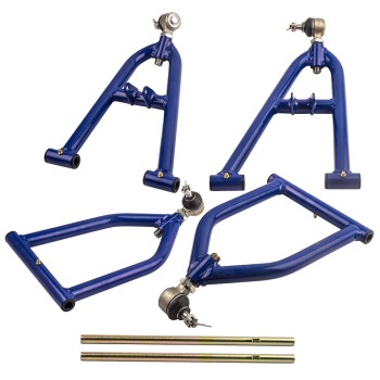 Front A Arm Kit Adjustable Extended Control Arms compatible for Yamaha Banshee 350 suspension arms