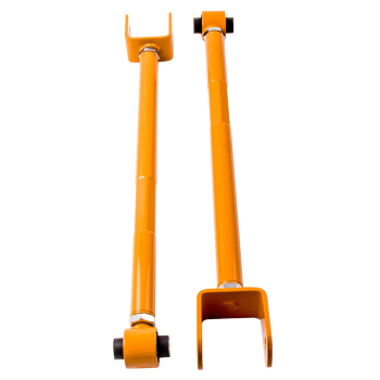 Compatible for BMW E46 Z4 Rear Lower Camber Arms + Polyurethane Control Arm Bushings Set