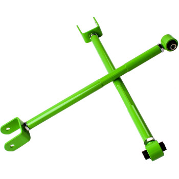Compatible for BMW E46 Rear Lower Control Arms Camber Green and Front Control Arm Bushings