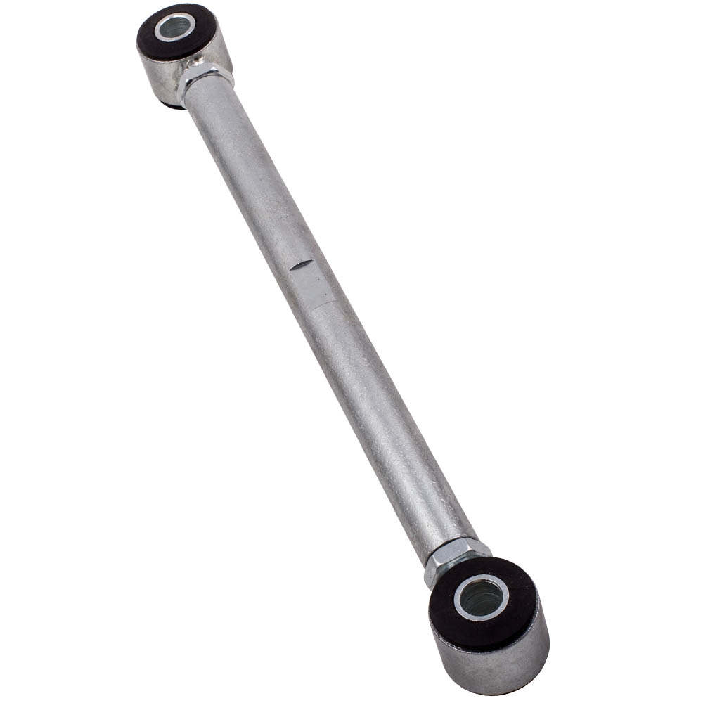 Adjustable Pair Rear Strut Rods Kit with Rubber Bushings compatible for Corvette 19631979