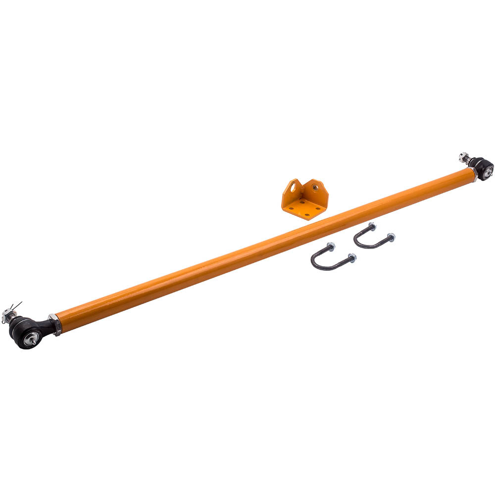 Adjustable Heavy Duty Drag Link Steering Arms Rod compatible for Nissan GU Y61 compatible for Patrol Bar suspension arms