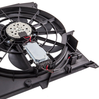 Radiator Cooling Fan Assembly compatible for BMW 3 Series E46 1998-2007 17117561757