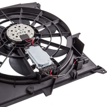 Radiator Cooling Fan Assembly compatible for BMW 3 Series E46 1998-2007 17117561757