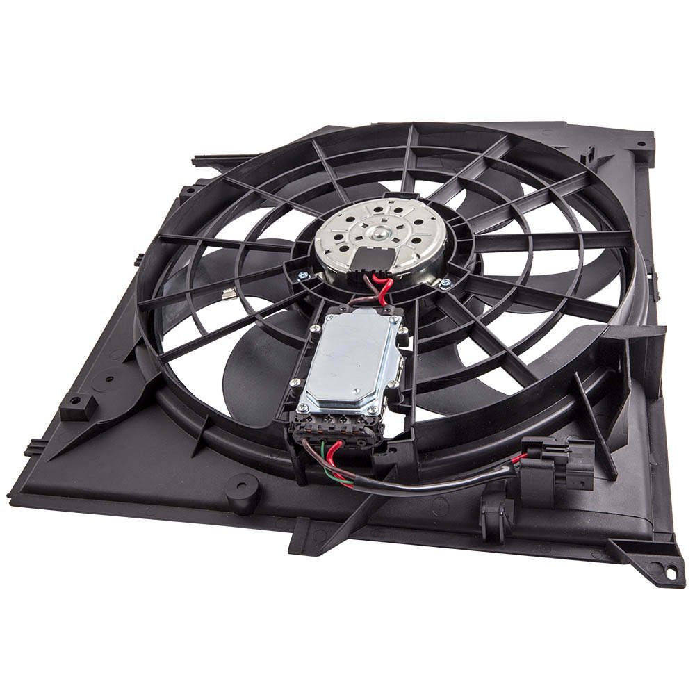 Compatible for BMW 3 Series E46 1998 - 2007 Radiator Cooling Fan Assembly 17117561757 