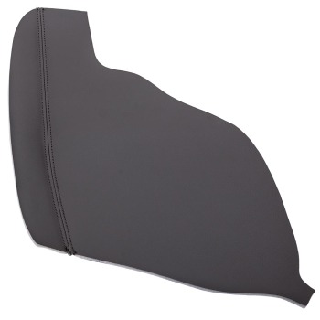 2pcs Door Armrest Cover Leather compatible for Honda Odyssey 2011-2017 Dark Gray