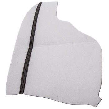 2pcs Door Armrest Cover Leather compatible for Honda Odyssey 2011-2017 Dark Gray