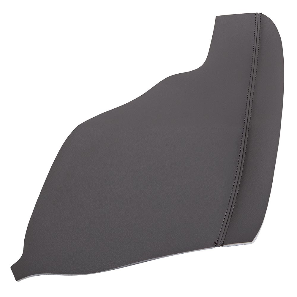 2pcs Door Armrest Cover Leather compatible for Honda Odyssey 2011-2017 Dark Gray