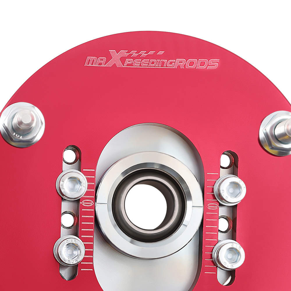 Compatible for BMW E46 318 325i 325is M3 Coilover Kit Camber Plates Pillow Adjustable Great