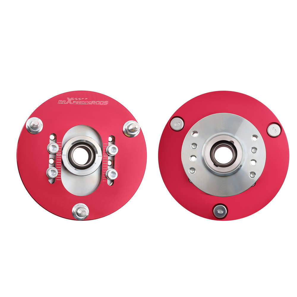 Compatible for BMW E46 318 325i 325is M3 Coilover Kit Camber Plates Pillow Adjustable Great