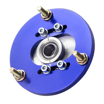 Compatible for BMW E36 3 Series Front Pair Coilover Pillowball Camber Plates Top Mounts