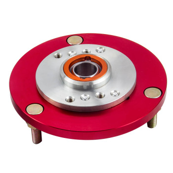Front Top Mount Camber Plates Red compatible for BMW E36 3 Series 318 320 323 325 M3 Pair
