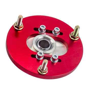 Compatible for BMW E36 1 pair 2pcs Coilover Camber Top Mounts Front Camber Plate