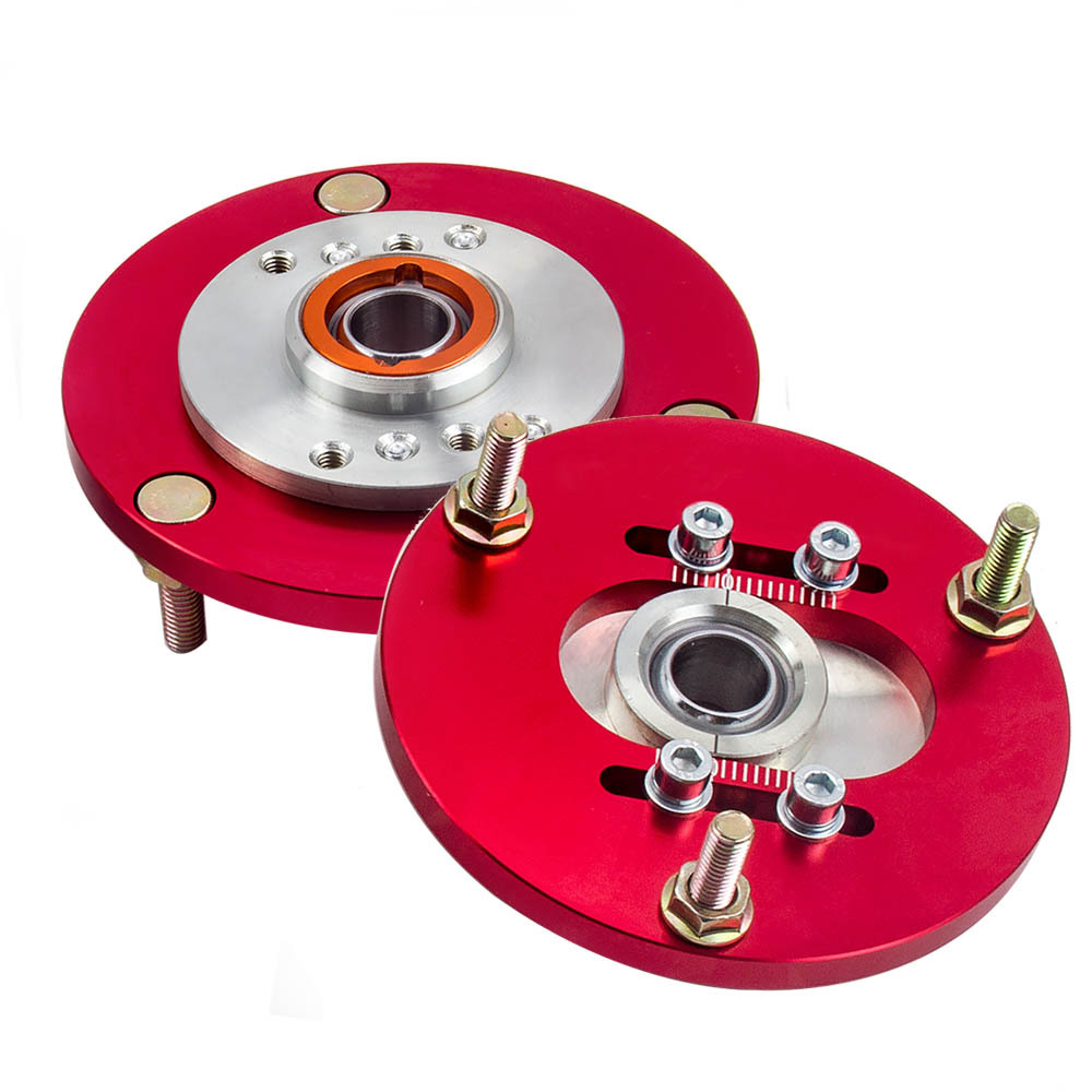Plaque de carrossage avant compatible pour BMW Série 3 E36 318328323325 M3 Motorsport Mount Red