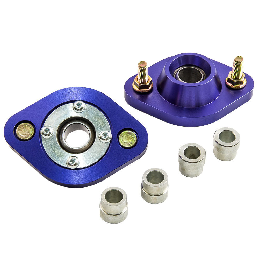 Compatible for BMW 3 Series E36 M3 Pillow Ball Rear Upper Camber Plates Shock TOP Mount Set