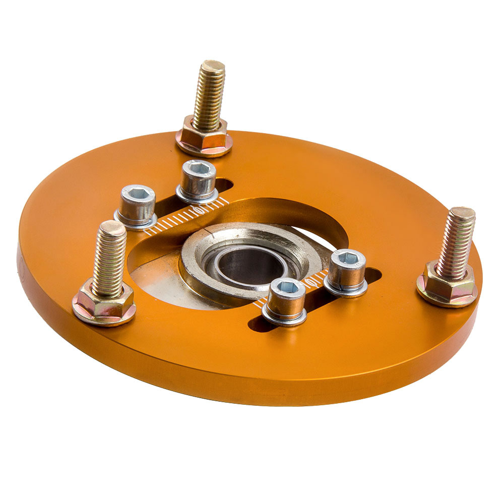 Compatible for BMW 98-05 E46 3 Series Front Coilover Top Upper Mount Camber Plate