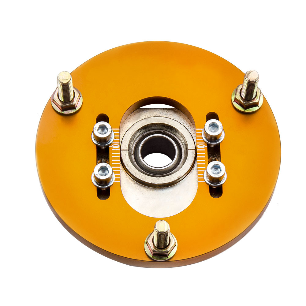 Compatible for BMW 98-05 E46 3 Series Front Coilover Top Upper Mount Camber Plate