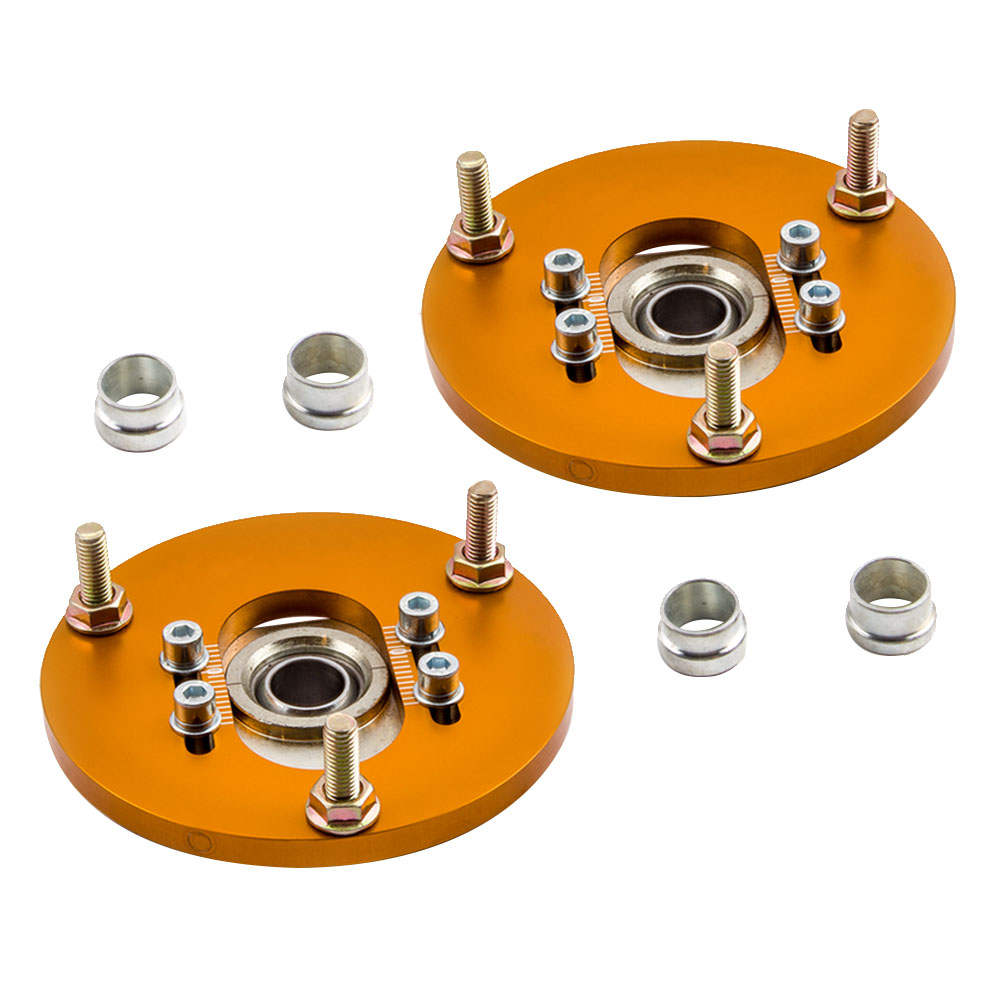 Compatible for BMW 98-05 E46 3 Series Front Coilover Top Upper Mount Camber Plate