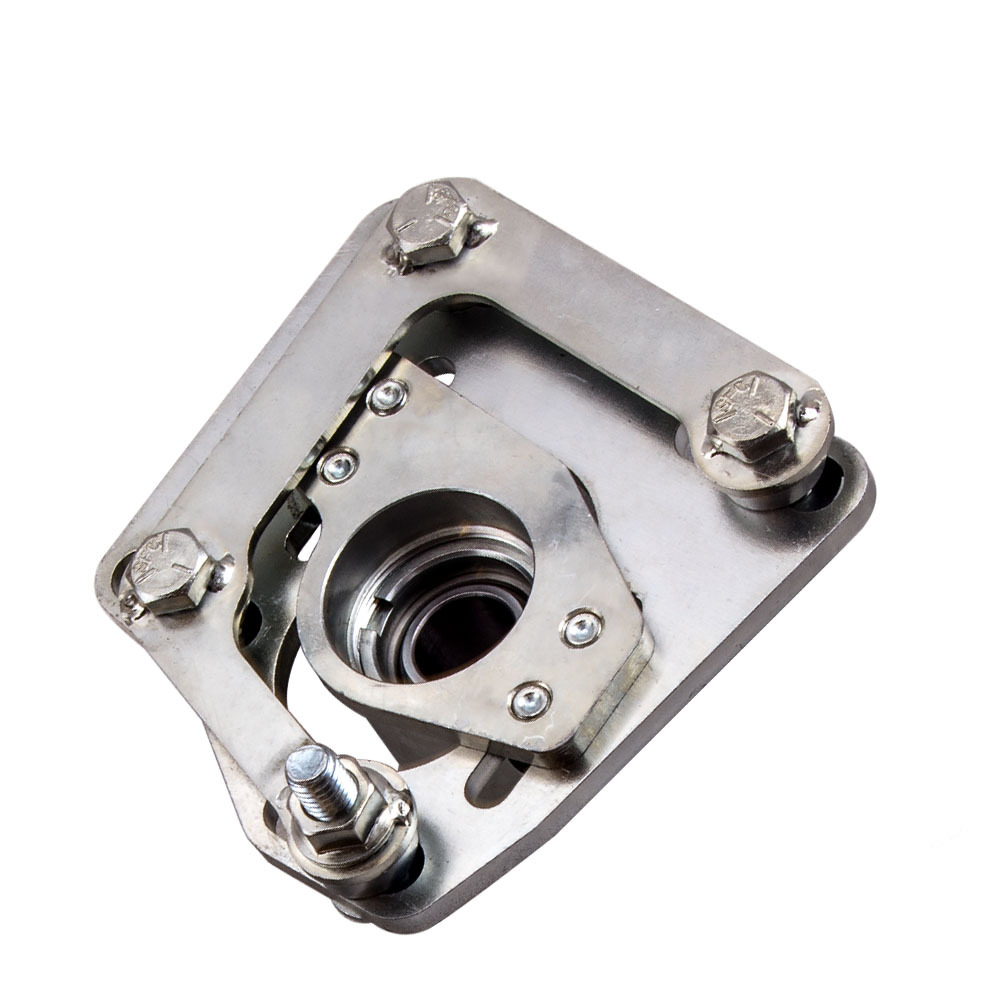 Compatible for Ford Mustang V6 compatible for V8 GT 94-04 Camber Caster Plates Alignment Kit Adjustable