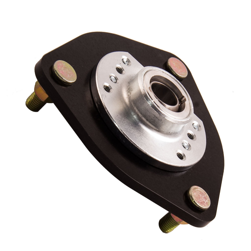 Maxpeedingrods Black Front Coilover Camber Plate Pillowball