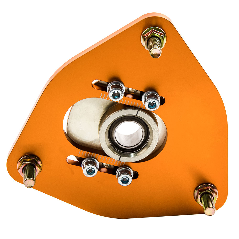 Compatible for Subaru Impreza 2002-2007 GDA GDB Front Camber Plates Kit For Coilover Gold