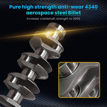 Compatible for Ford Lotus Twin Cam Elan 1600cc Billet Crankshaft Escort Europa 1800HP 72.75mm new