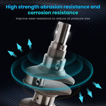 Compatible for Nissan Skyline GT-R R32 / R33 / R34  77.7mm Stroke Crankshaft - High Performance 4340 EN24 Billet Steel Crank