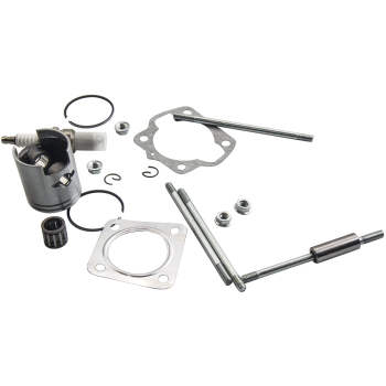 Compatible for Suzuki Quadrunner LT 50 1985 86 Full Cylinder Piston Ring Gasket Top End Kit