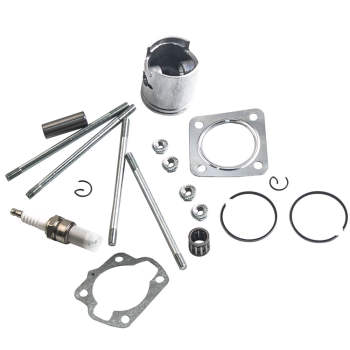 Compatible for Suzuki Quadrunner LT 50 1985 86 Full Cylinder Piston Ring Gasket Top End Kit