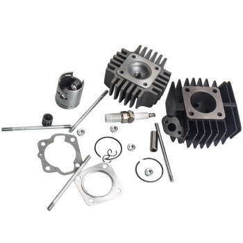 Per kit compatibile per SUZUKI LT A50 Kit guarnizioni pistone anello cilindro set fine 2002 2002 - 05