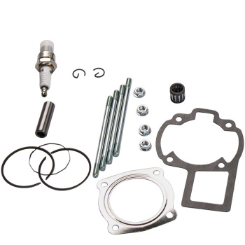 Compatible pour Suzuki Lt 80 Lt80 Kit de piston de cylindre Anneaux Joints Pin Top End Set 87-06