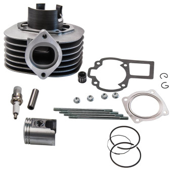Compatible pour Suzuki Lt 80 Lt80 Kit de piston de cylindre Anneaux Joints Pin Top End Set 87-06