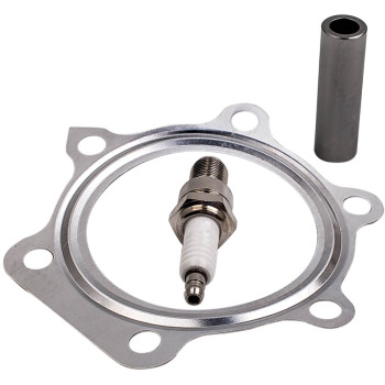 Kit cylindre piston joint culasse bougie compatible pour yamaha yfs 200 blaster 88-06 neuf